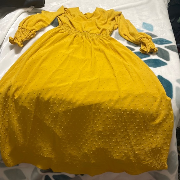 Shein yellow dress - Picture 2 of 6